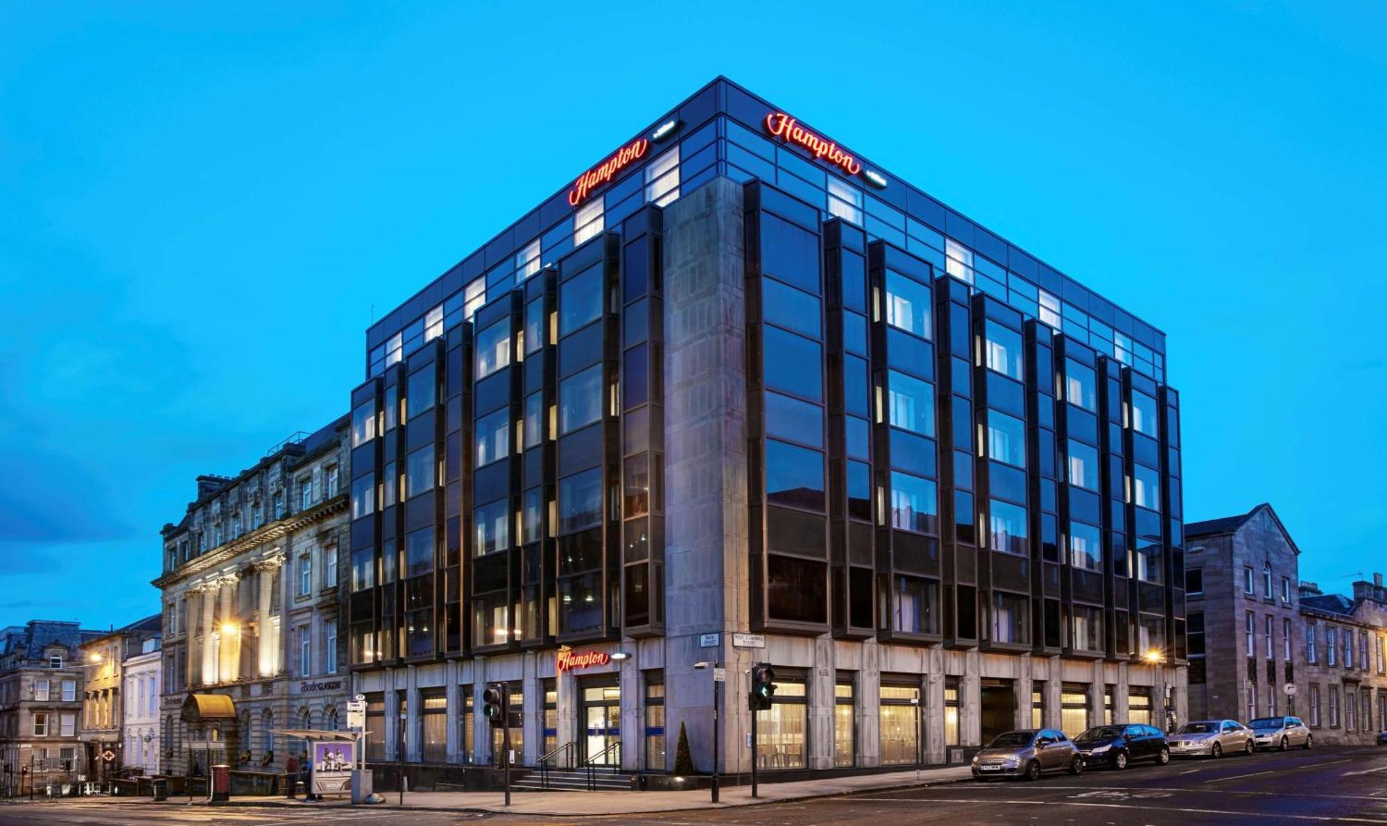 Hampton By Hilton Glasgow Central Exterior foto